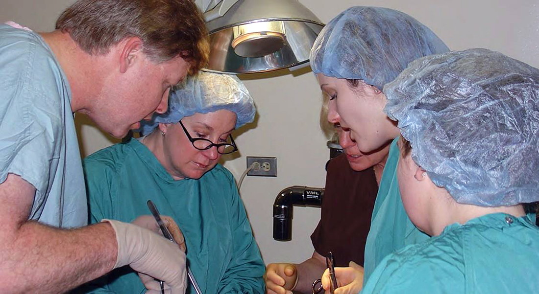 nurses in operating room