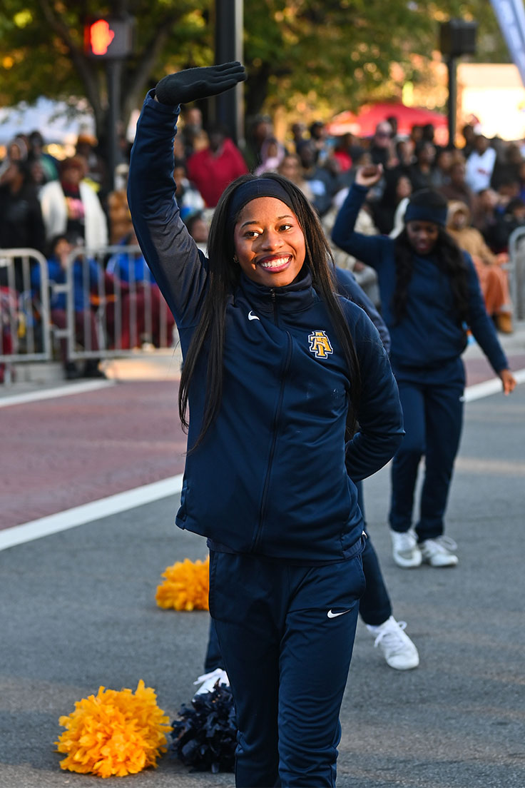 NCAT Cheerleader