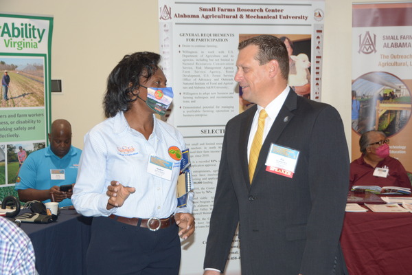 VA State Small Farms outreach exhibit